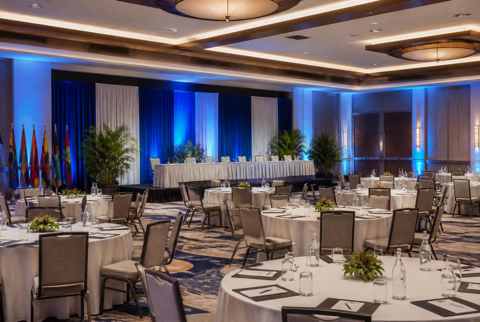 Plenary hall set for CGDPS '26 at Royalton Saint Lucia